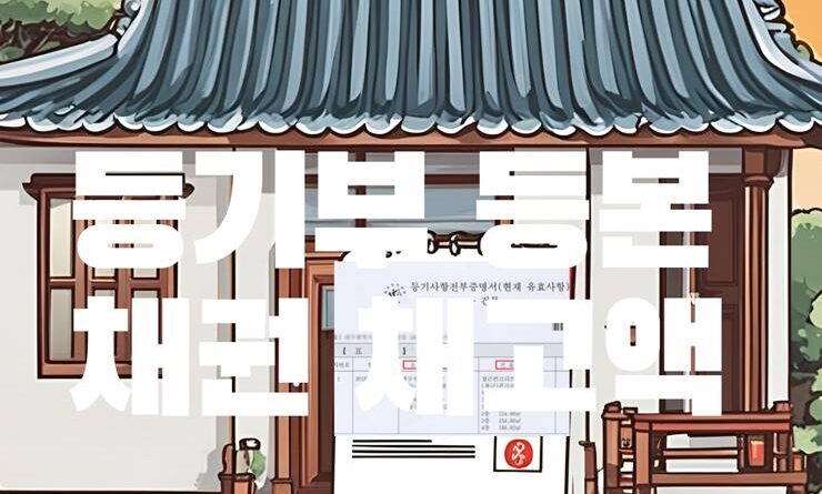 등기부등본 채권최고액