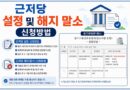 근저당권 뜻